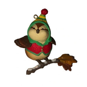 HALLMARK Keepsake '21 "Comfy Creatures" Avian Xmas Ornament Artisan-made